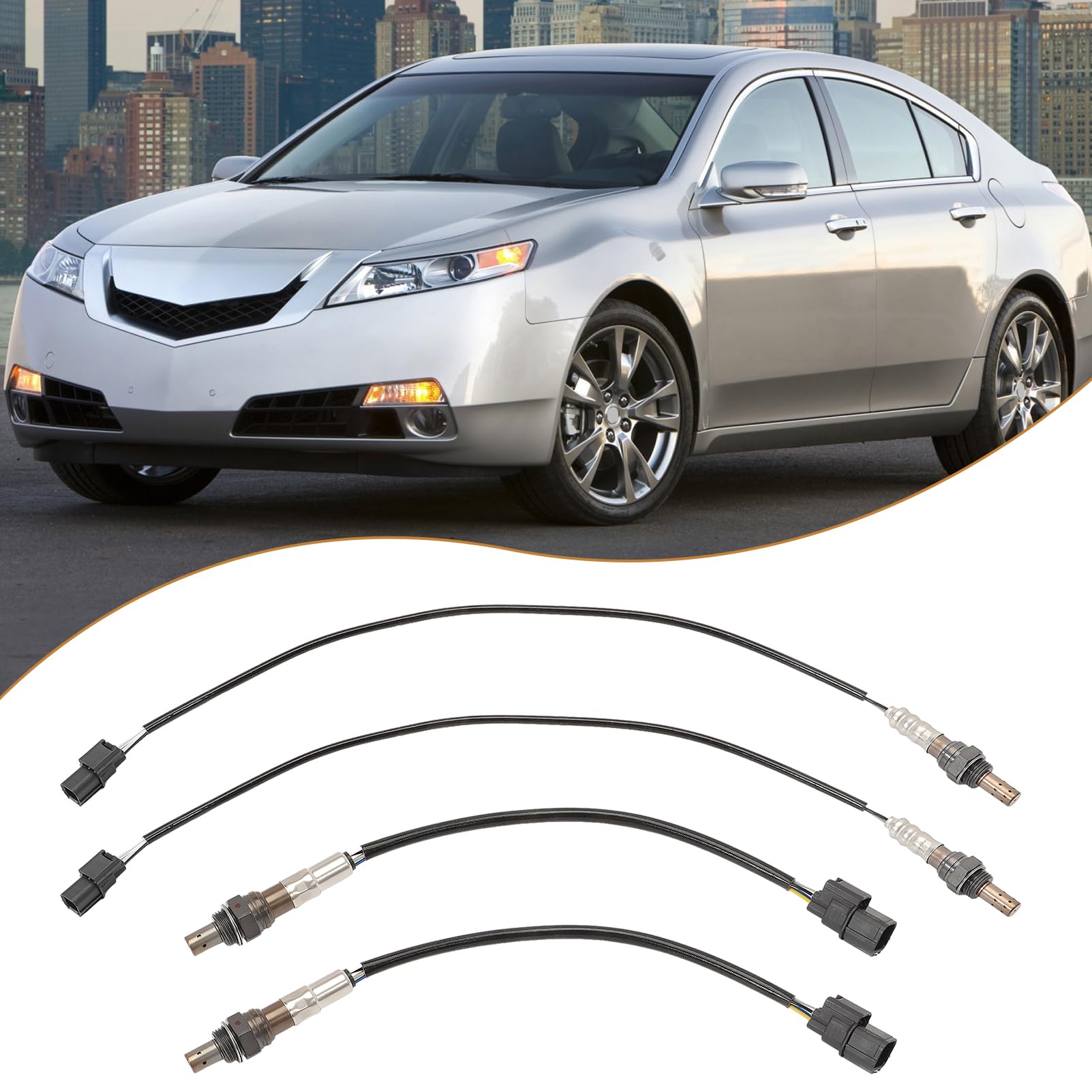 Conjunto de 4 sensores de oxígeno O2 compatibles para - Imagen 7