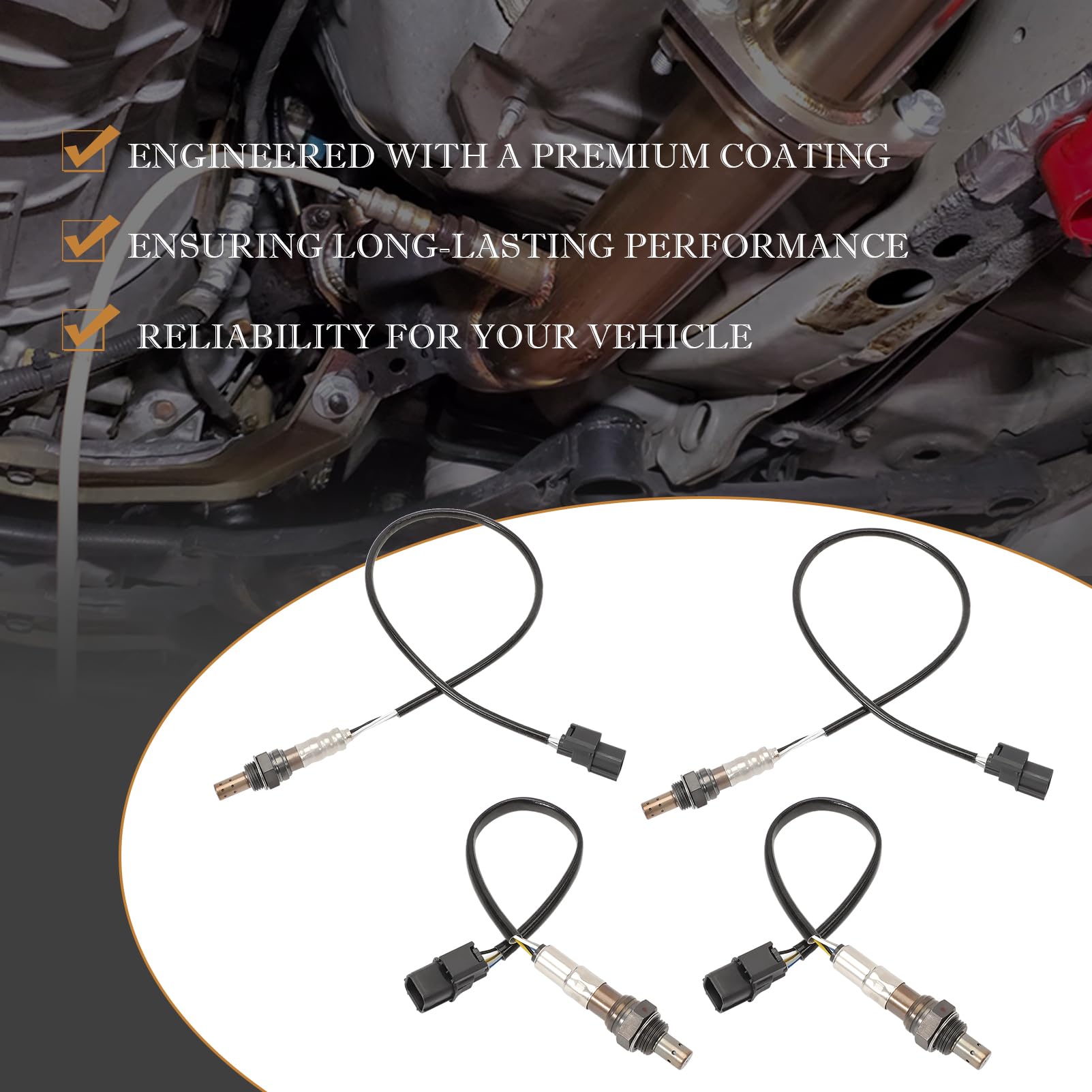 Conjunto de 4 sensores de oxígeno O2 compatibles para - Imagen 5