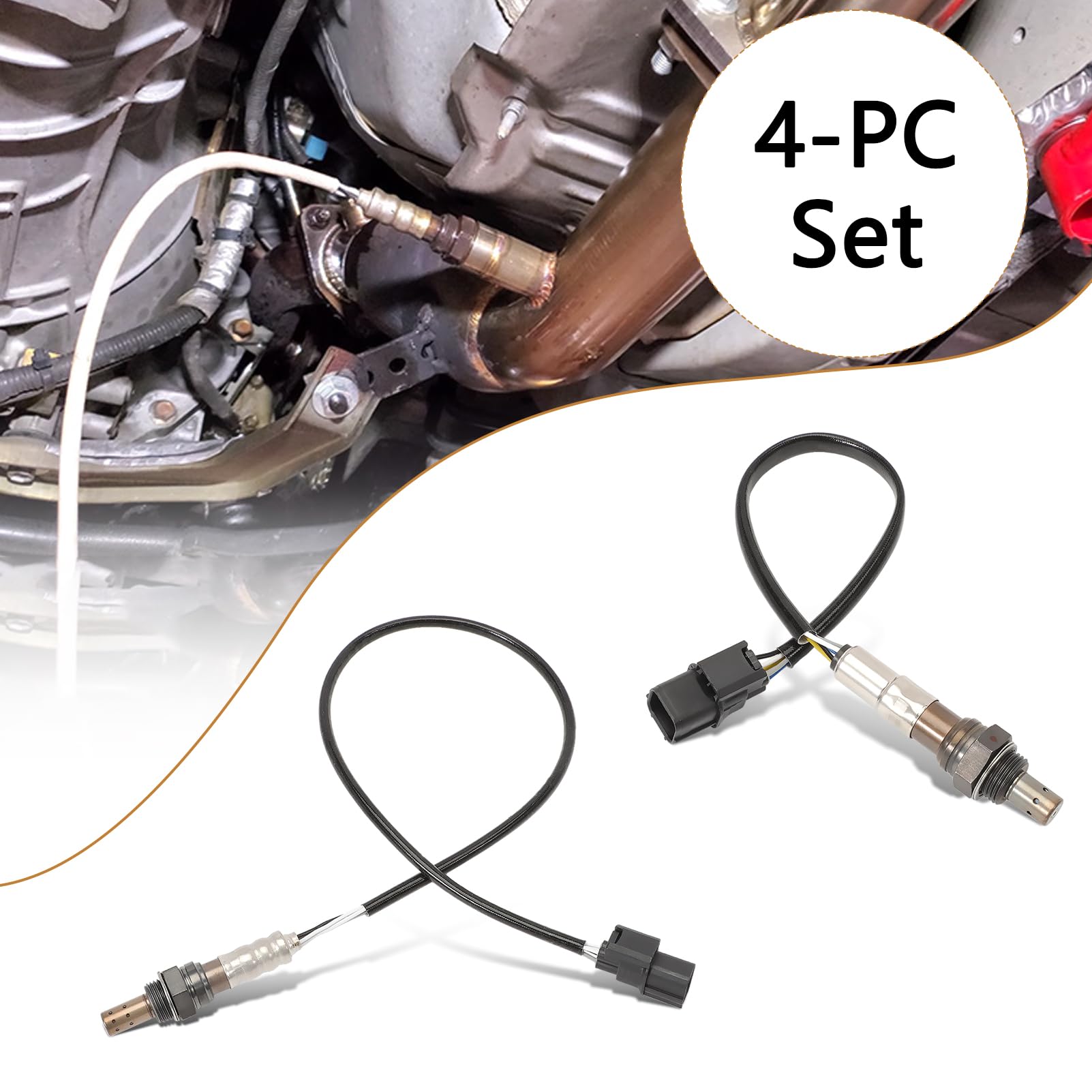 Conjunto de 4 sensores de oxígeno O2 compatibles para - Imagen 3