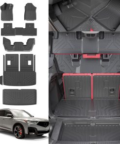 Tapetes de piso Rongtaod compatibles con Acura MDX