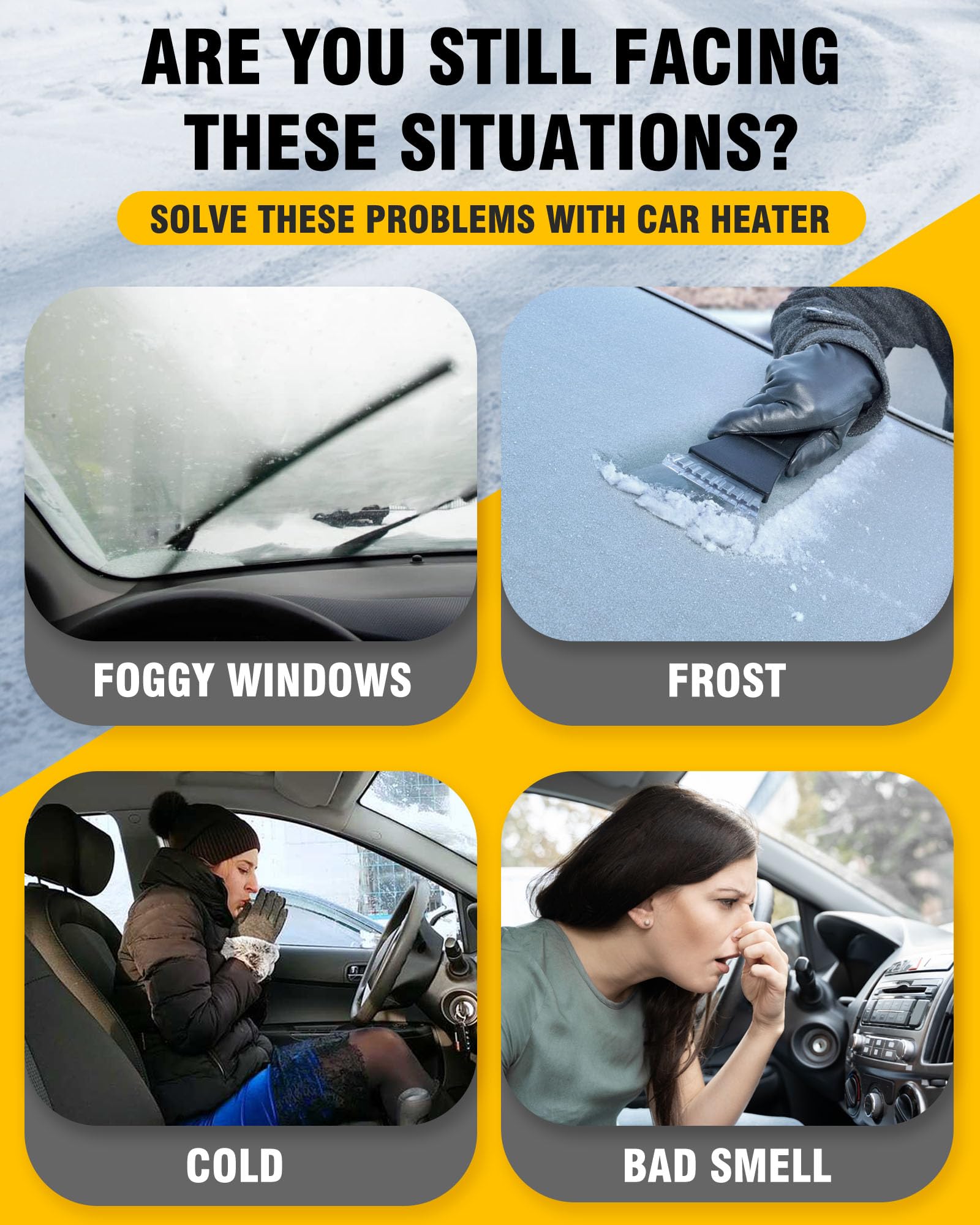 Calentador de Coche Portátil: Calentador de Descongelación - Imagen 4