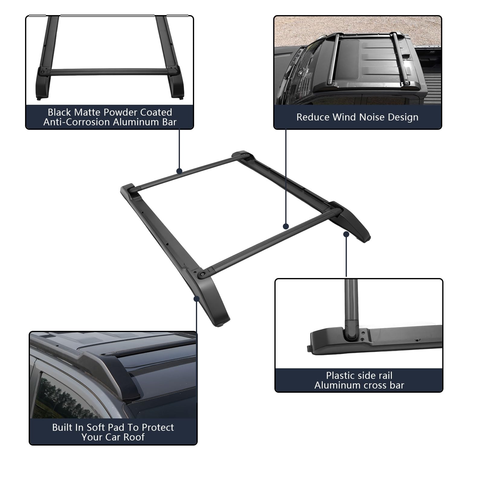 Barras Transversales para Techo para 2024 2025 Toyota - Imagen 8