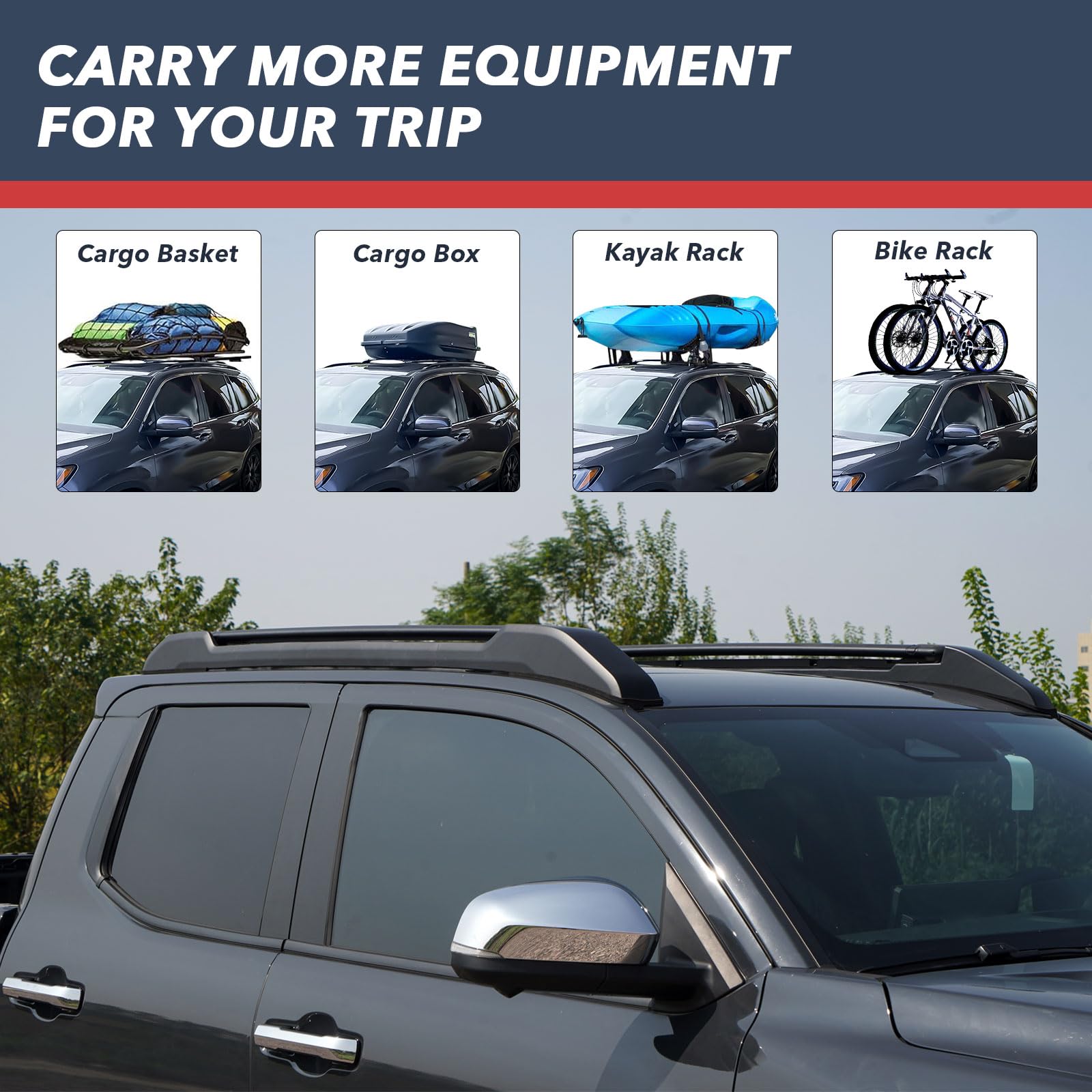 Barras Transversales para Techo para 2024 2025 Toyota - Imagen 7