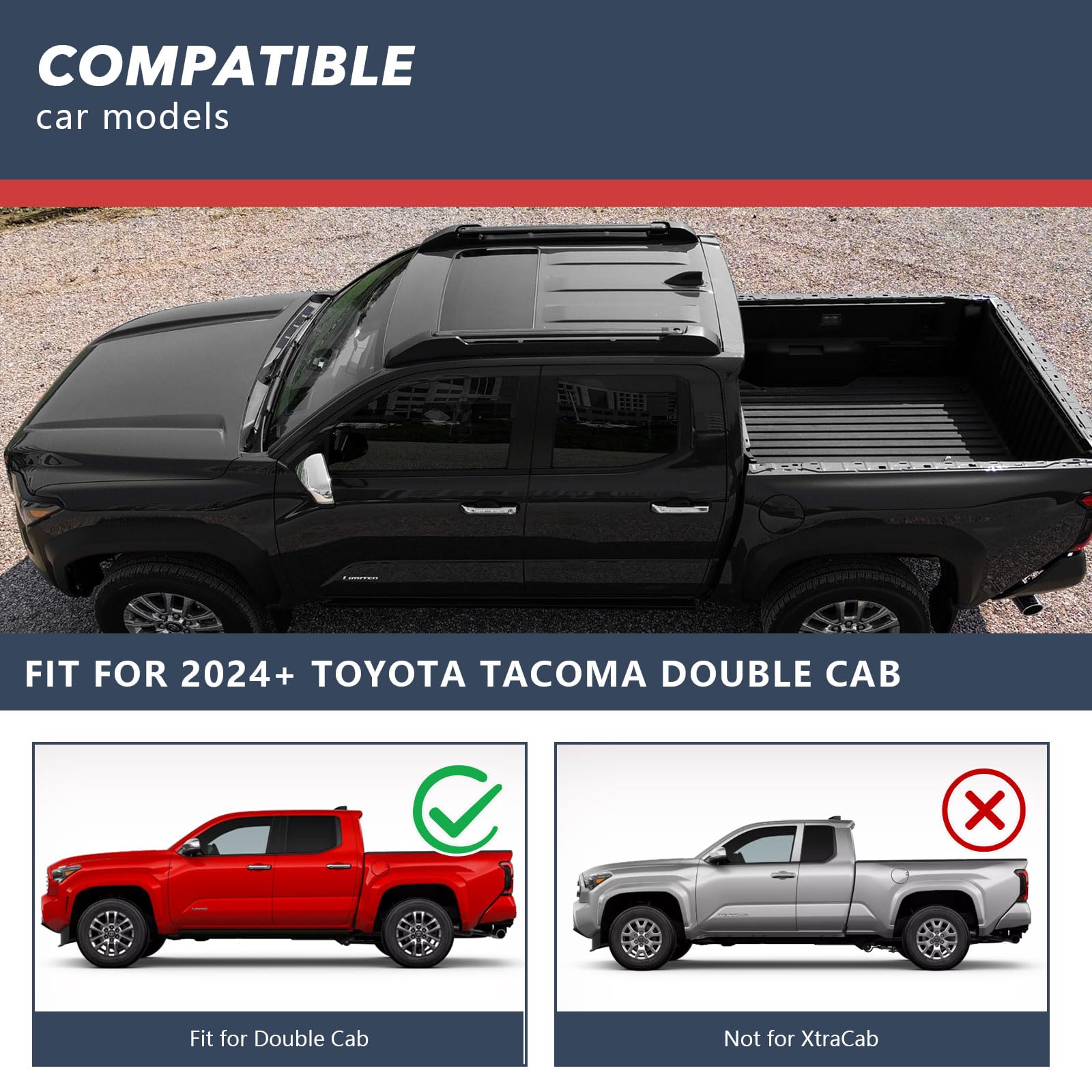 Barras Transversales para Techo para 2024 2025 Toyota - Imagen 3