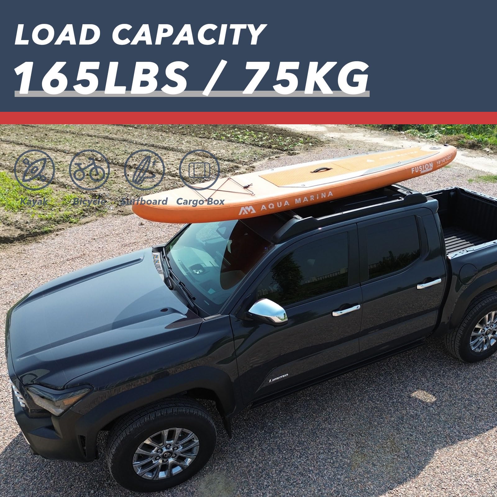 Barras Transversales para Techo para 2024 2025 Toyota - Imagen 6