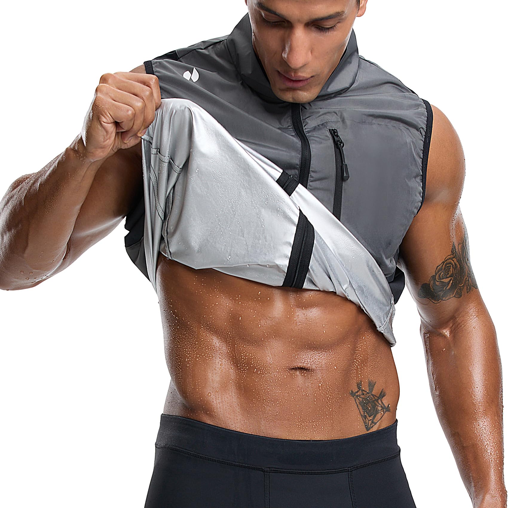 Chaleco de Sauna HOTSUIT para Hombres Chaqueta de Sauna