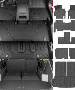 Tapete de piso xipoqix Compatible con Kia EV9 2024-2025 -