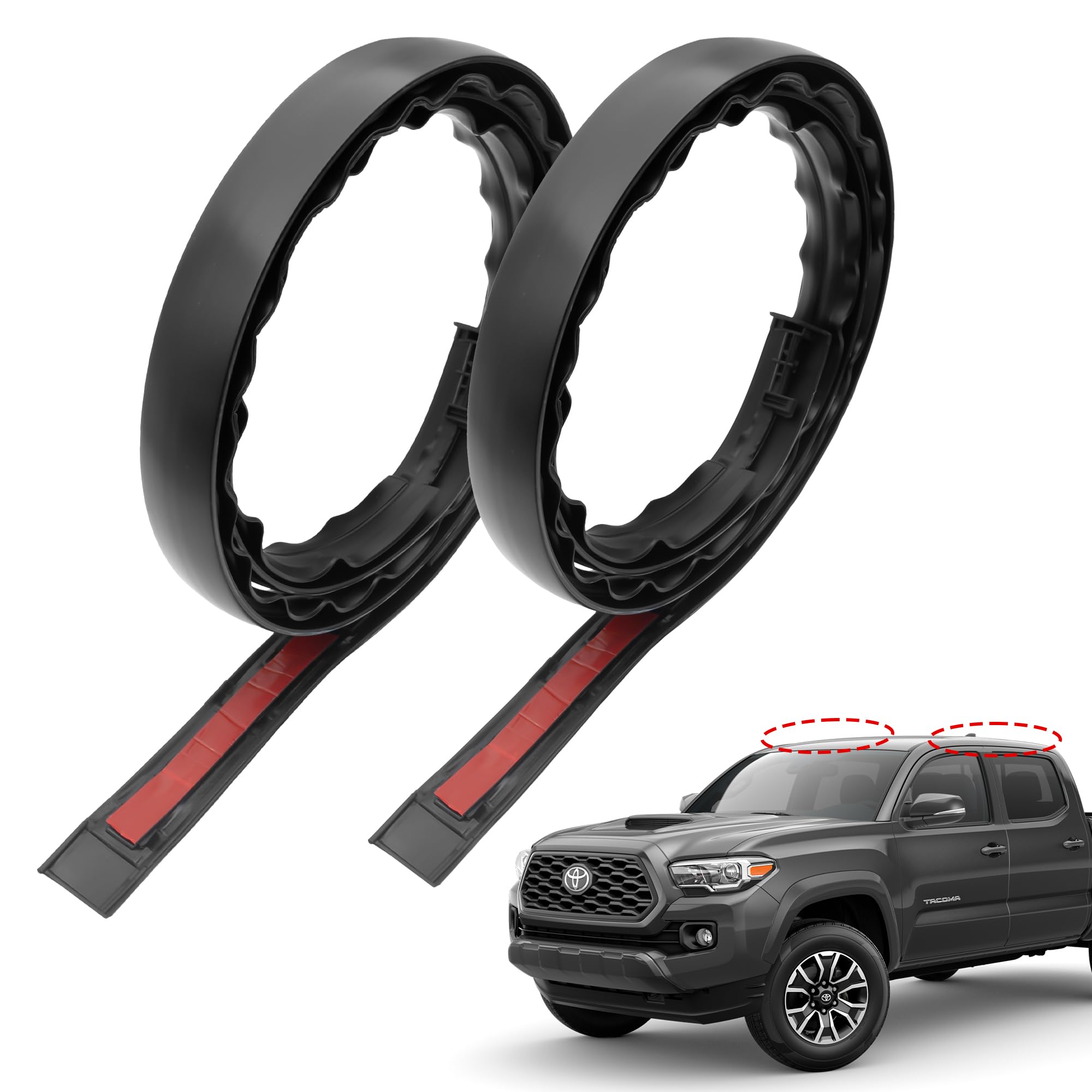 Conjunto de 2 guarniciones para el techo para Toyota Tacoma