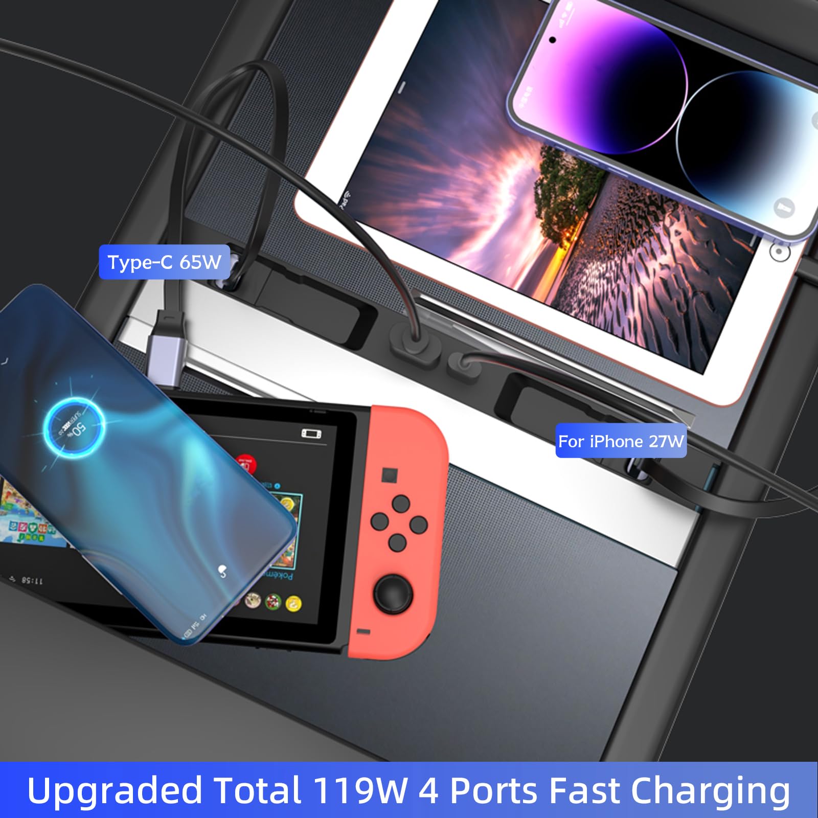 Hub USB para Tesla Model 3 Highland 2024 2025 Model Y - Imagen 8