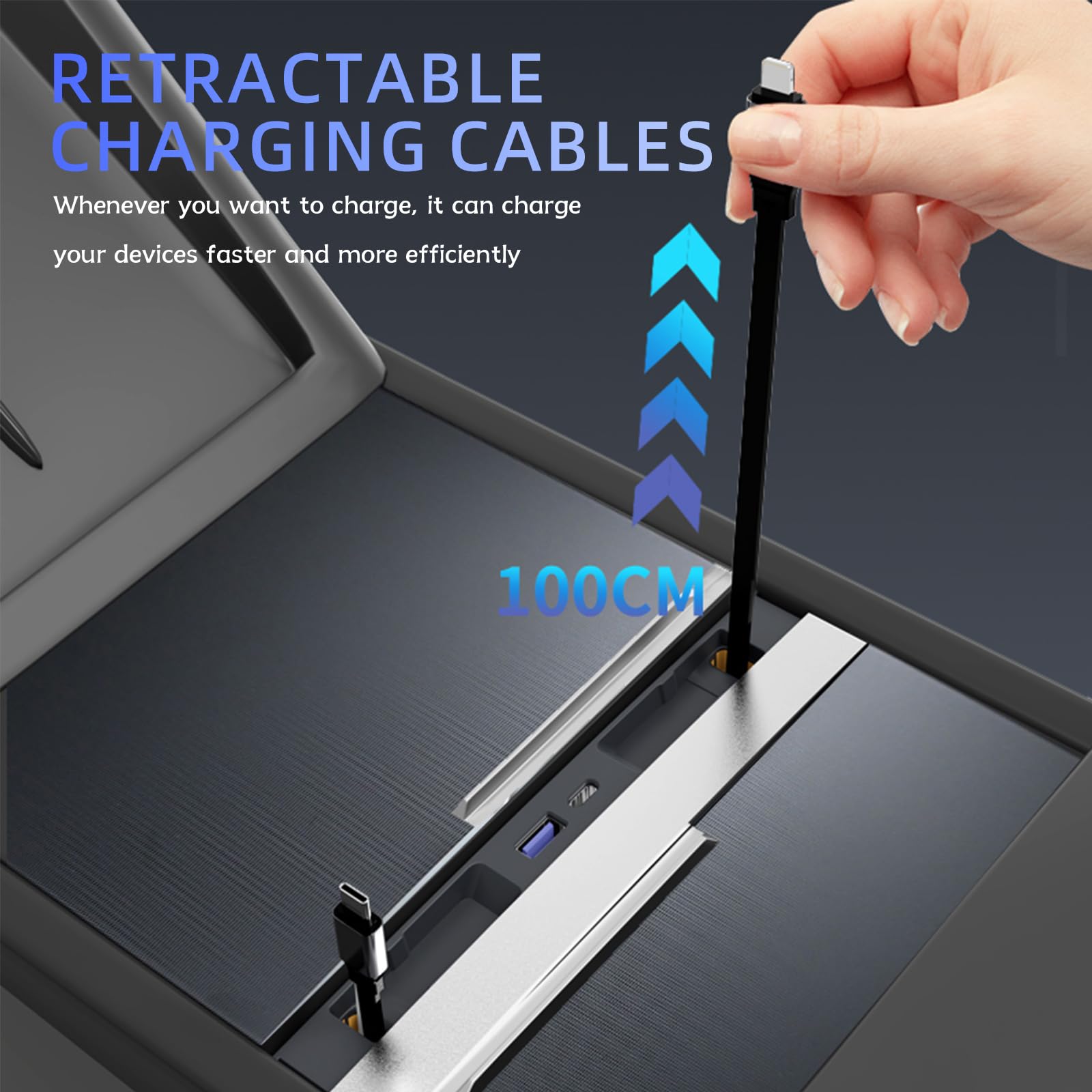 Hub USB para Tesla Model 3 Highland 2024 2025 Model Y - Imagen 10