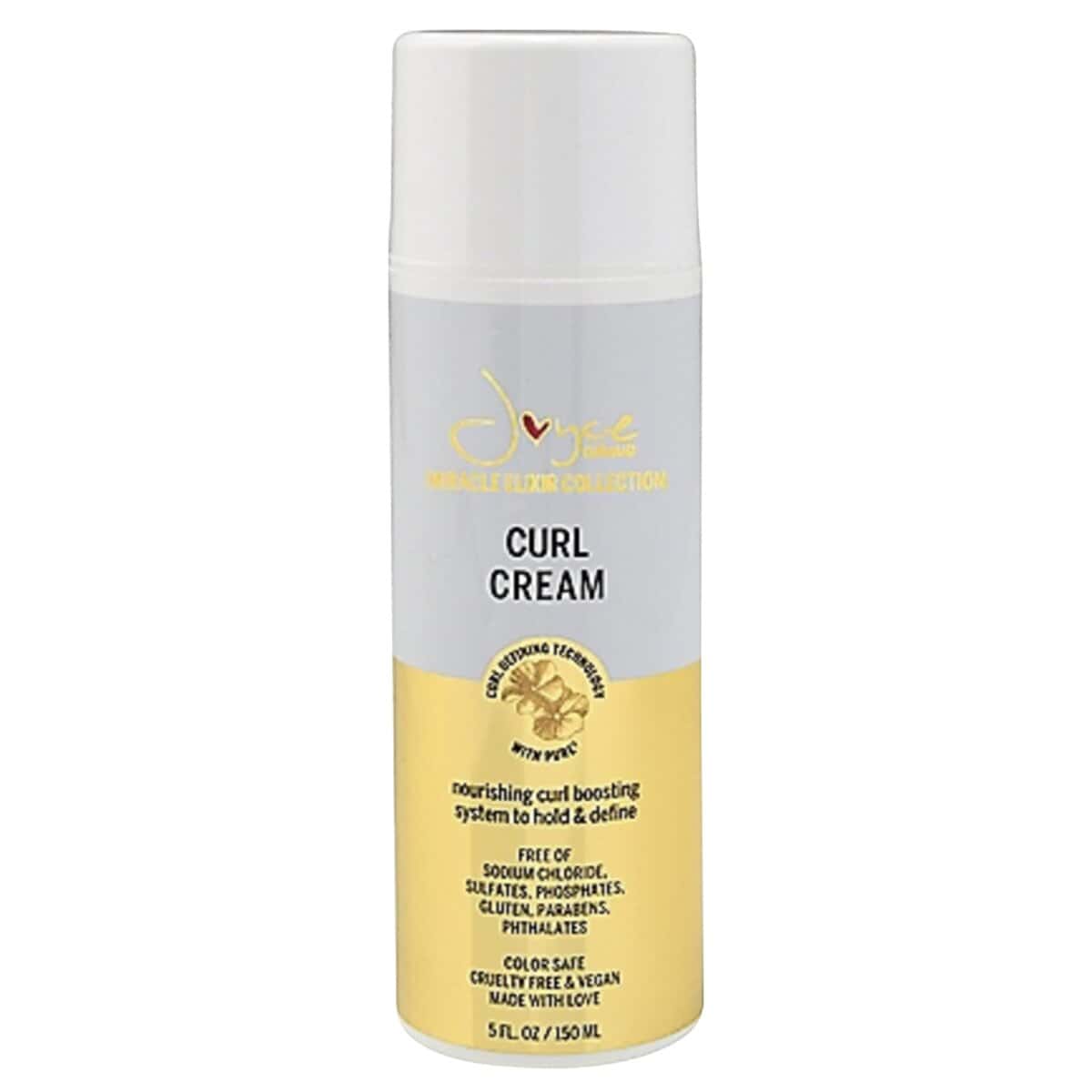 Crema para rizos Joyce Giraud, control flexible sin frizz y