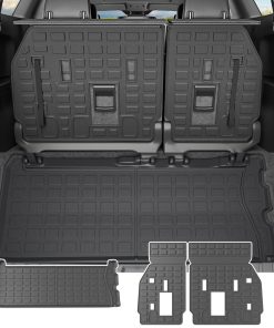 powoq 7&8 Seats Cargo Mat Compatible with 2021-2025 Toyota
