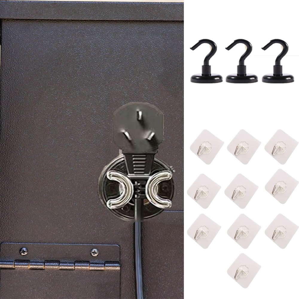 Organizador de Cables BUYBAR + 20 Ganchos de Parrilla para