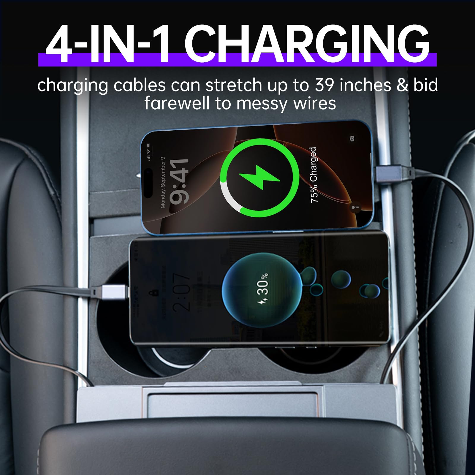 Hub USB DGXWLLW para Tesla Model Y 2020-2024 Model 3 - Imagen 8