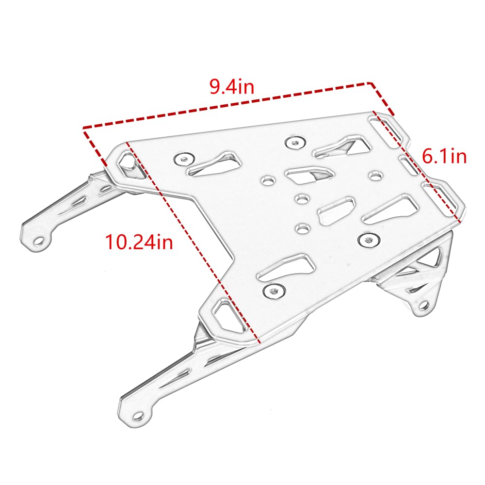 Portaequipajes trasero multifunción para Dirt Bike 3D CNC - Imagen 4