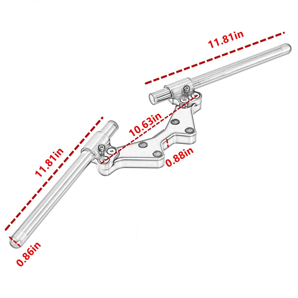Kit de Manillar Ajustable de Motocicleta de Aluminio 3D - Imagen 8