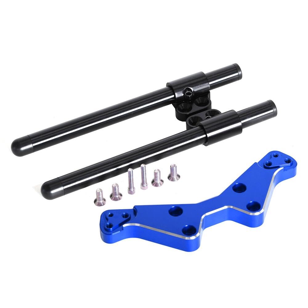 3D Manillar Ajustable de Aluminio para Motocicleta Clip-On - Imagen 8