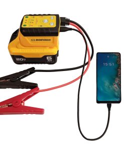 Dopollo Multi Starter, Trabaja con Batería Dewalt 20V/60V,