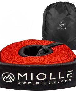 MiolleGear Tow Strap 3�x20�- 33400lbs MBS Kit de Correa de