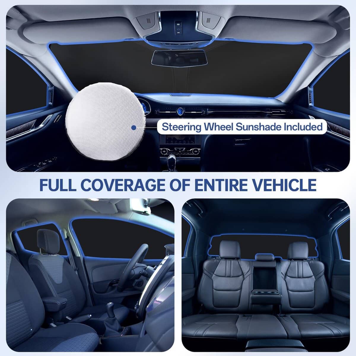 6pcs Car Window Shades para Toyota Prius 2023 2024 2025, - Imagen 5