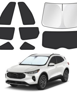 8 piezas Sombrillas para ventanas de coche para Ford Escape
