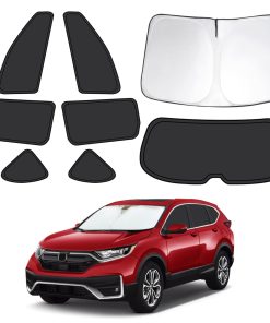 8pcs Cubiertas de Ventana de Coche para Honda CRV