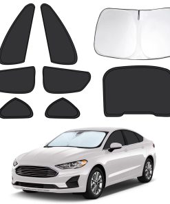 8pcs Cubiertas de ventanas para automóvil para Ford Fusion
