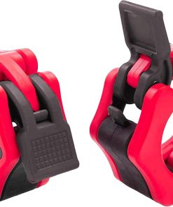 Greententljs Barbell Clamps 2 Pulgadas -Rojo con Negro