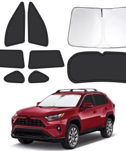 8pcs Car Window Shades for Toyota RAV4 2019-2025, Cubiertas