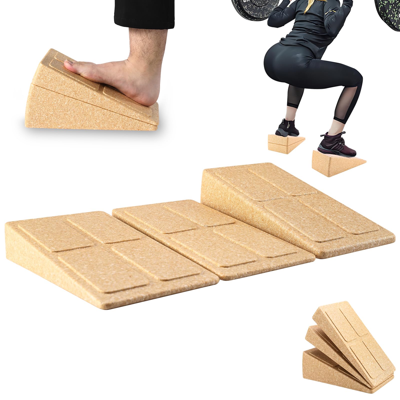 Tablero de inclinación de cuña de tabla de equilibrio para