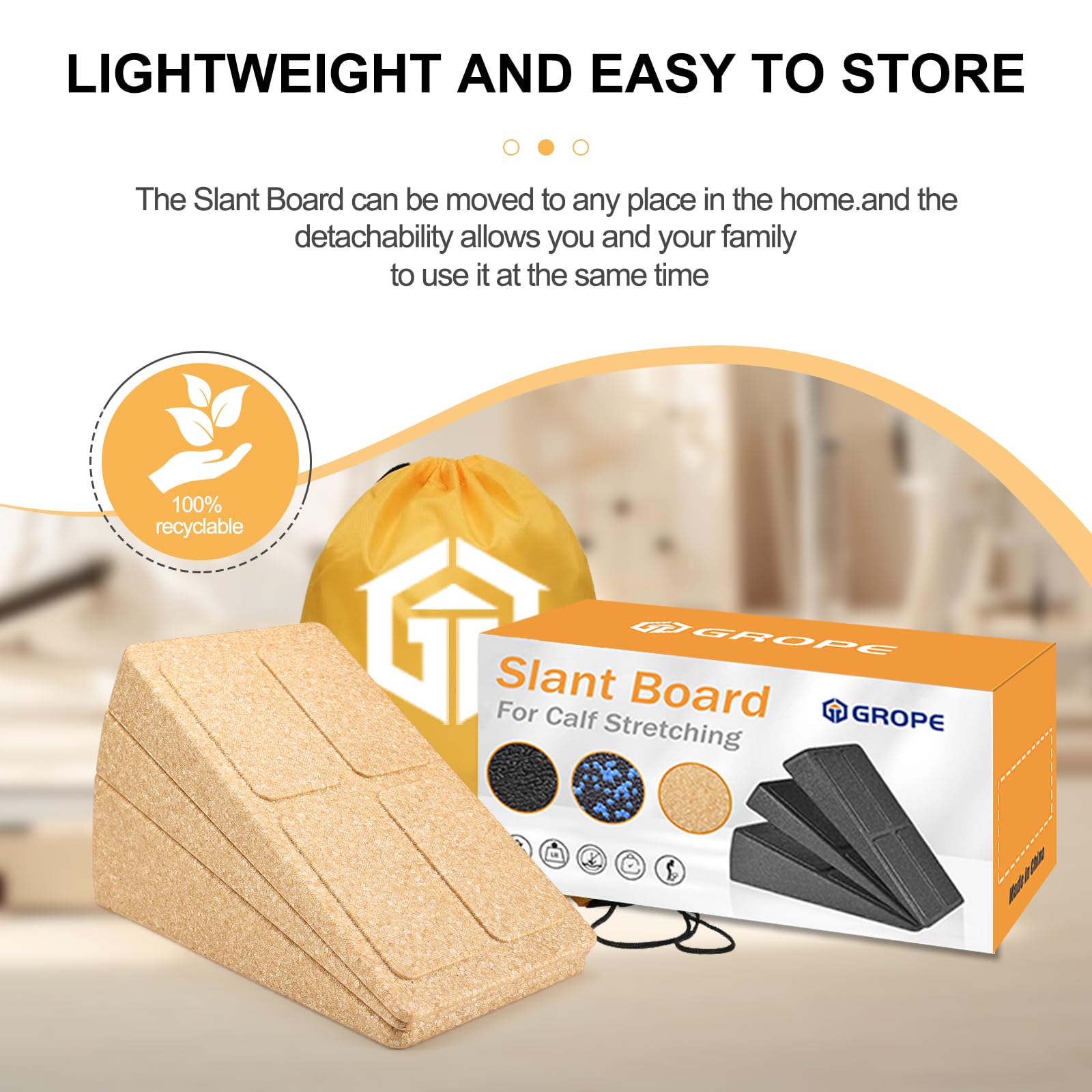 Tablero de inclinación de cuña de tabla de equilibrio para - Imagen 4