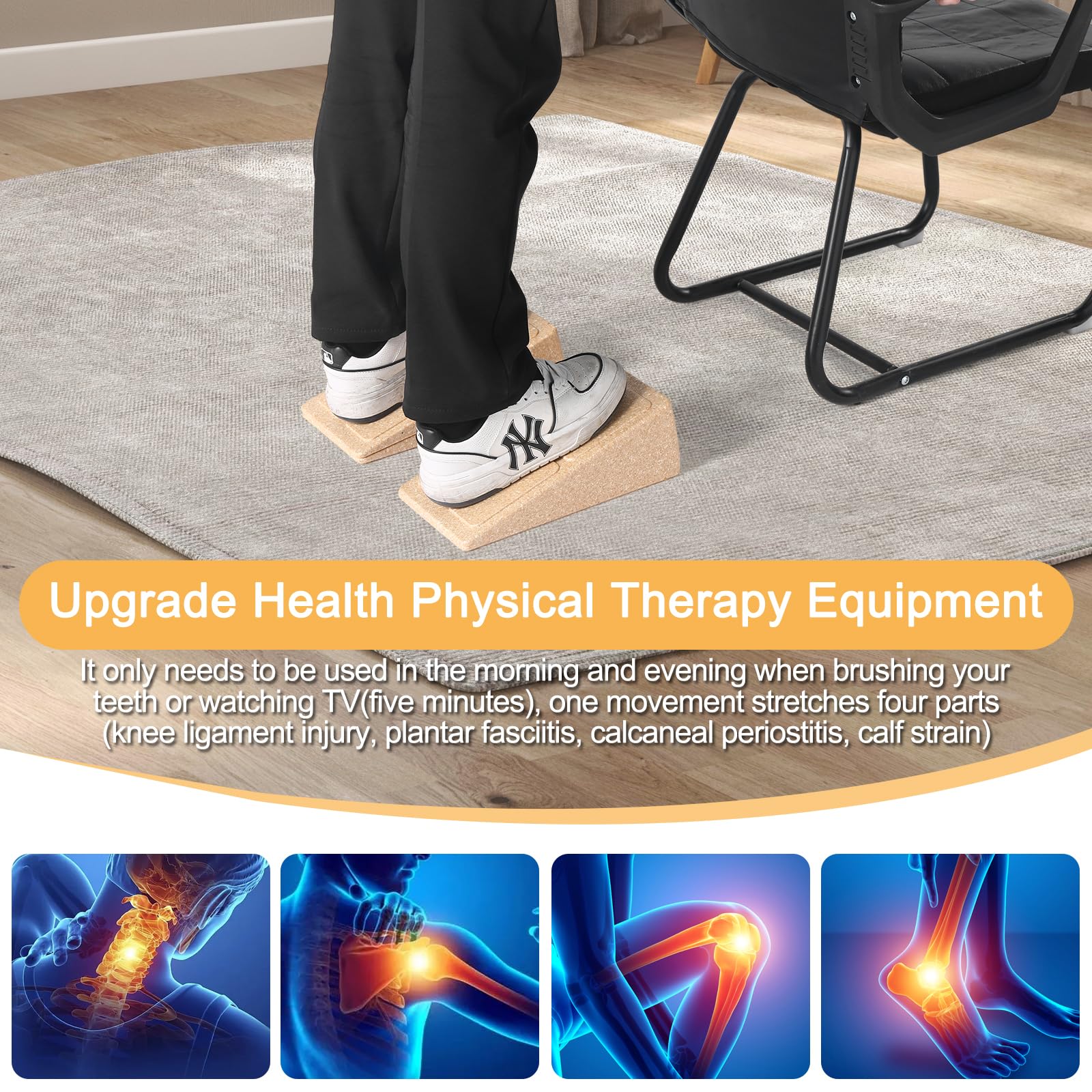 Tablero de inclinación de cuña de tabla de equilibrio para - Imagen 8