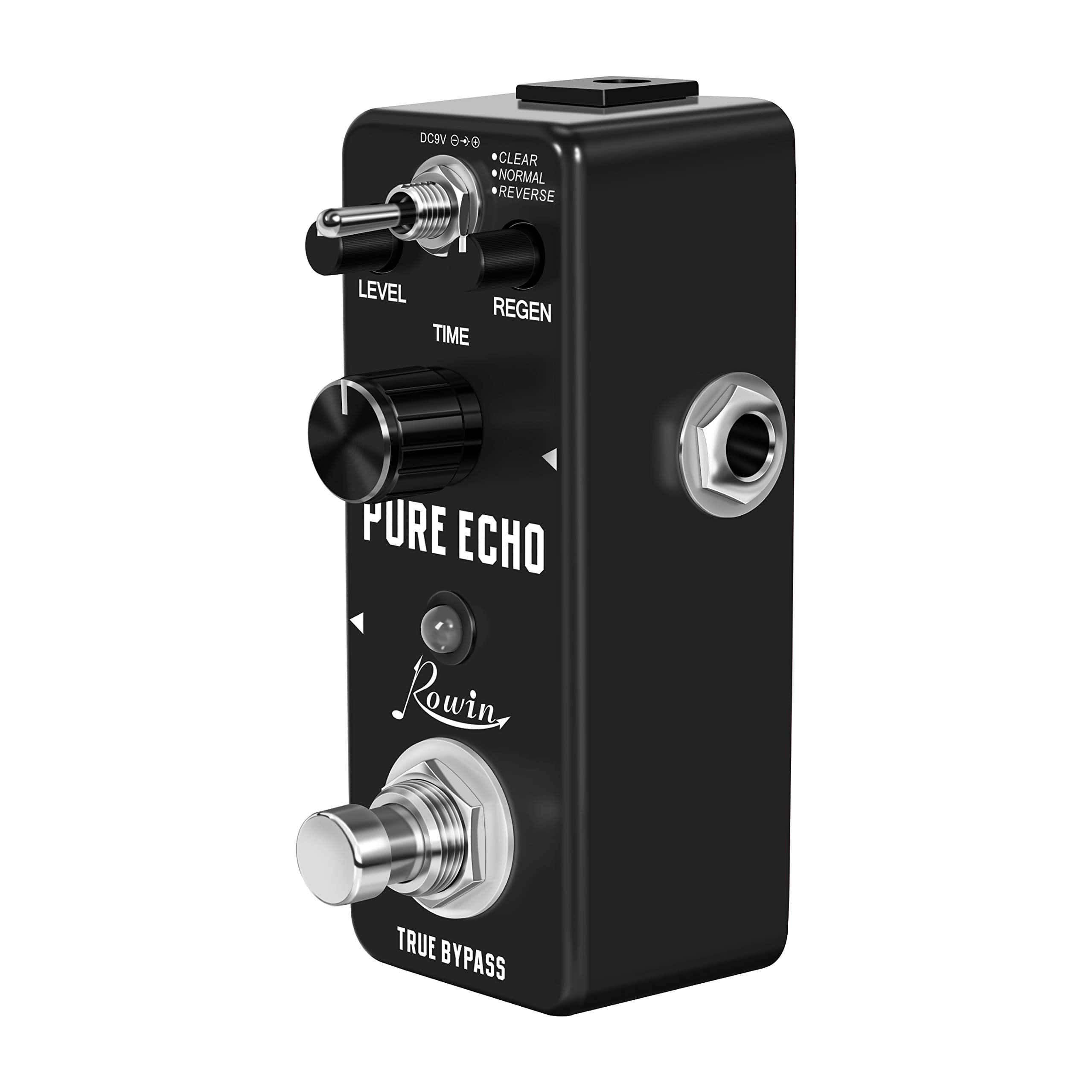 Pedal de Efecto de Retardo Digital Rowin Pure Echo con - Imagen 4