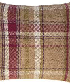 Fundas de cojín a cuadros McAlister Textiles Mulberry