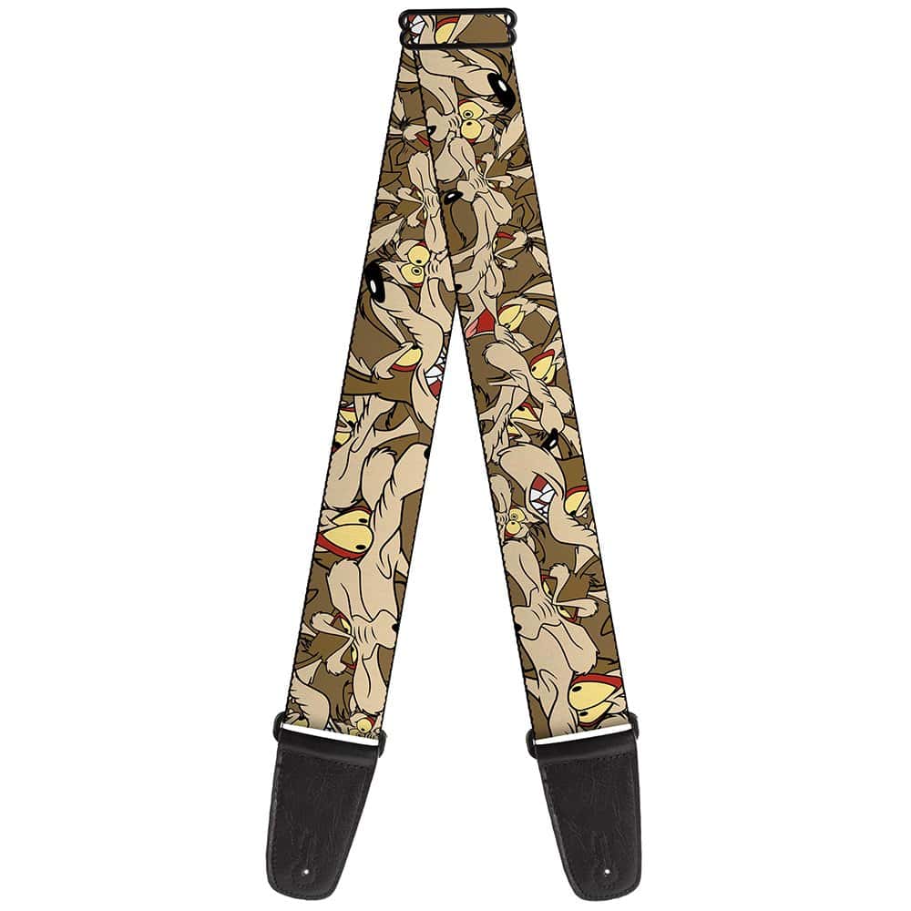 Correa de guitarra Buckle-Down - Wile E. Coyote -ud 29-54"