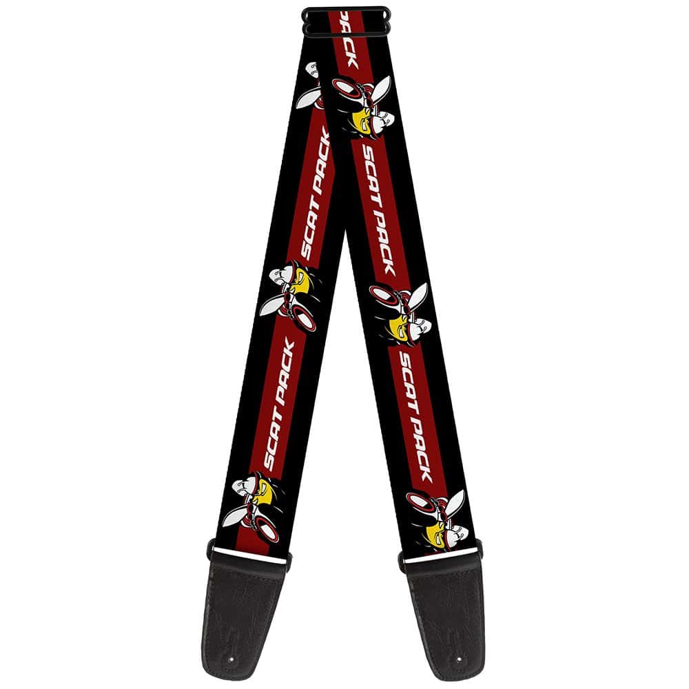 Correa de guitarra Buckle-Down - Logo de insignia SCAT PACK