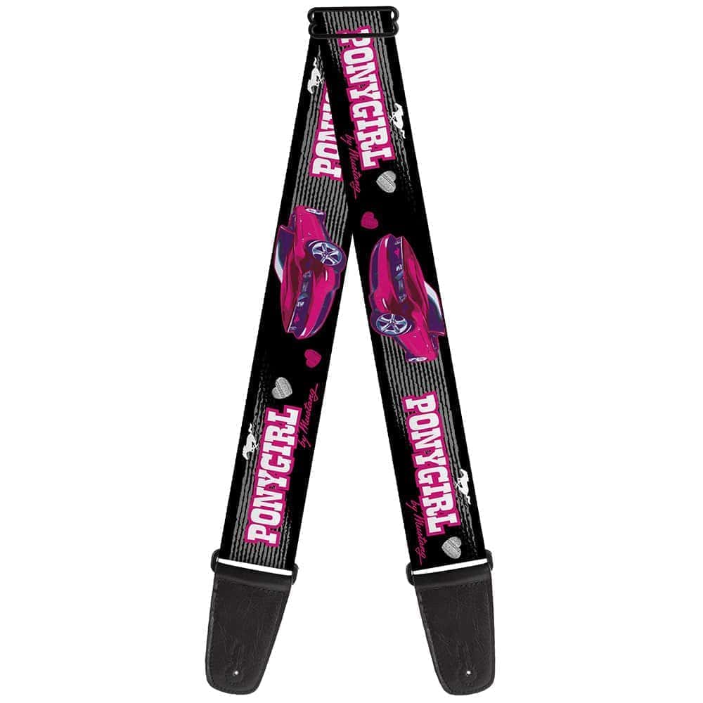 Correa para guitarra Buckle-Down - Mustang PONY GIRL/Tire