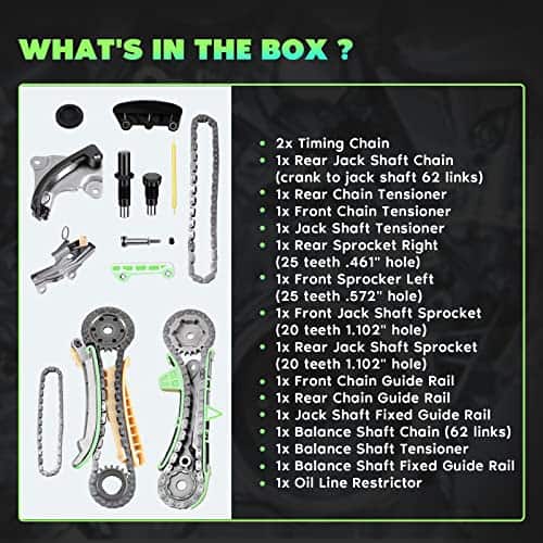 Kit de Cadena de Tiempo SCITOO TK4090 97-09 para Ford - Imagen 3