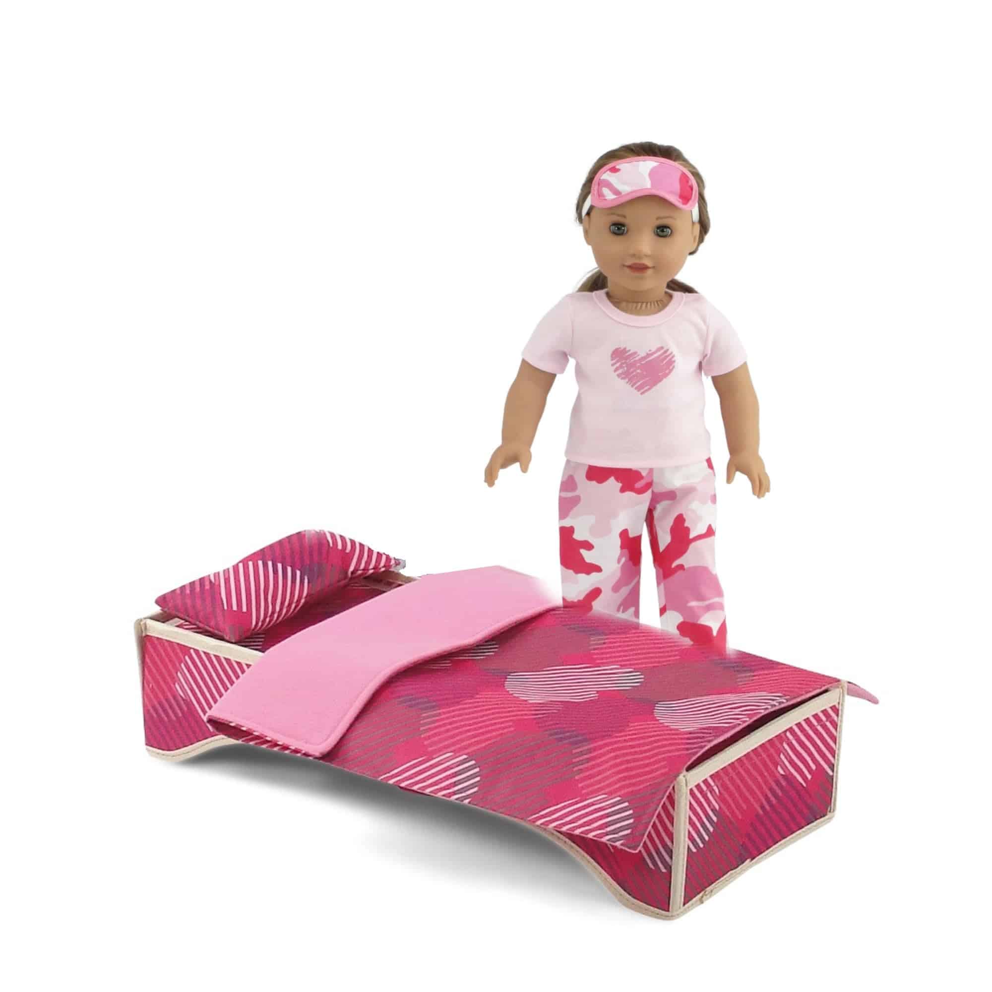 Maleta de viaje para muñeca de 18 pulgadas Emily Rose con - Imagen 4