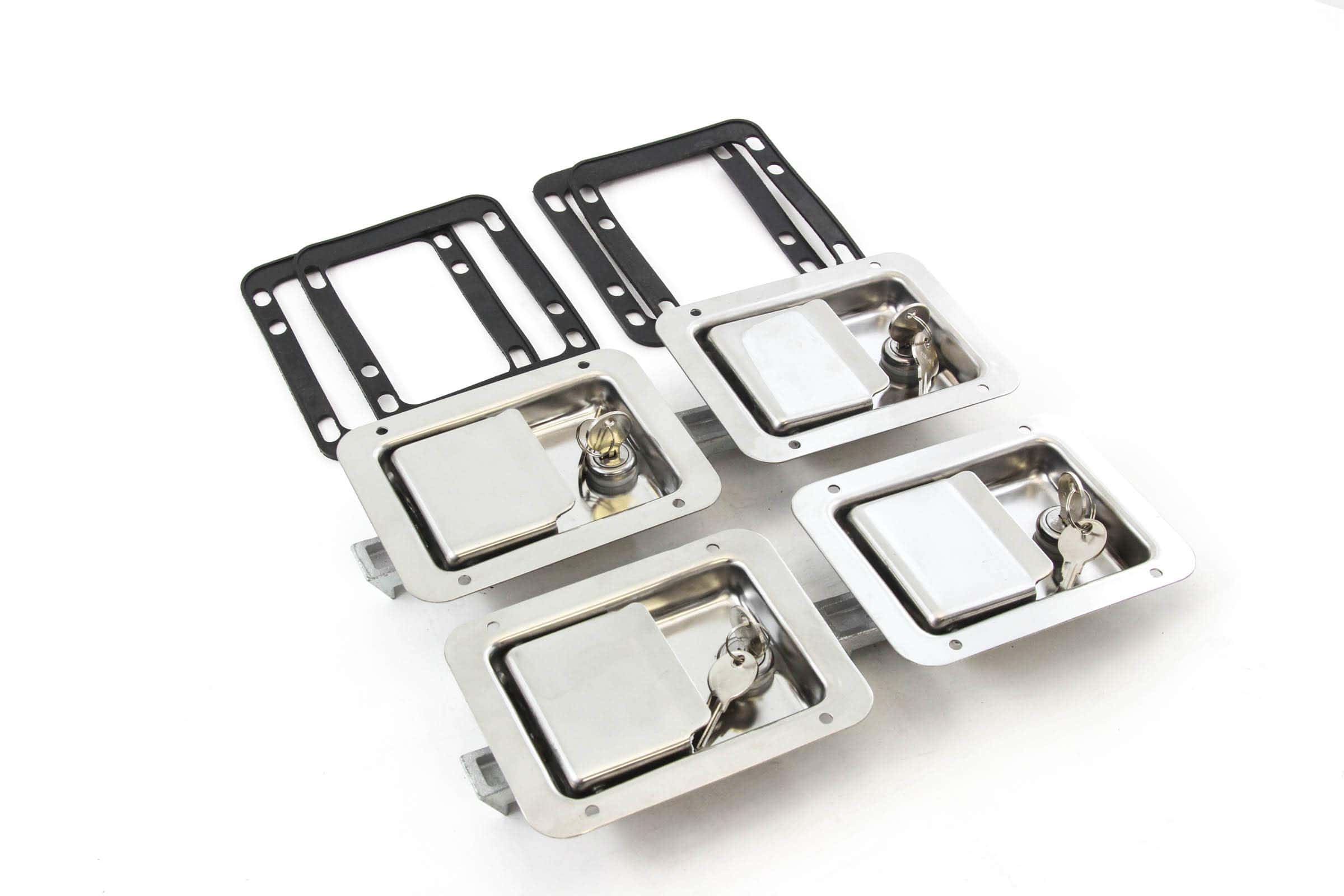 Manija de cerradura de puerta de remolque de caja de - Imagen 4