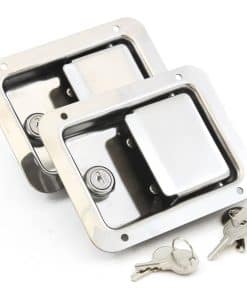 Red Hound Auto 2 Cerraduras de Puerta de Acero Inoxidable