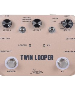 Estación de Loop Twin Rowin Pedal de Efecto de Guitarra