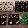 24x Contador, Negativo, Goyf & Fidelidad Dados para Magic: