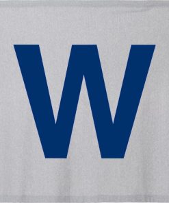 Manta Suéter Fly The W 50" x 60" (Gris Jaspeado)