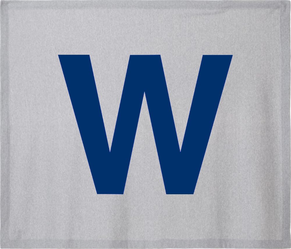 Manta Suéter Fly The W 50" x 60" (Gris Jaspeado)