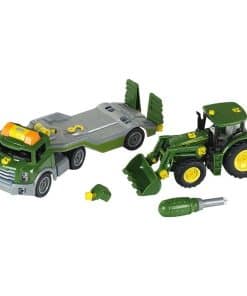 Set de Tractor John Deere y Transportador Theo Klein Toys