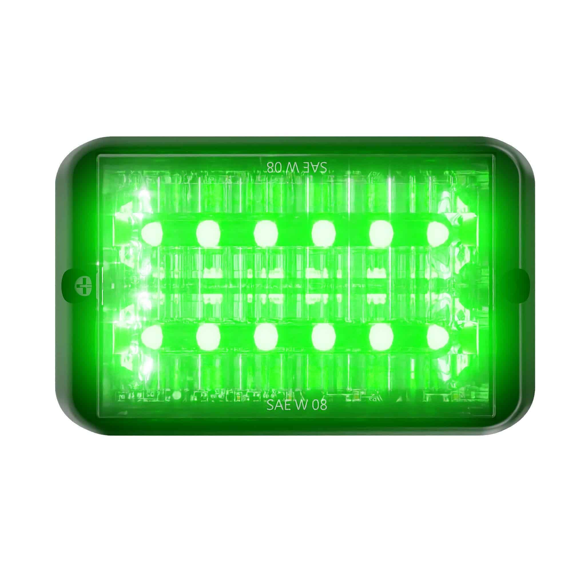 Abrams SAE Clase 1 Audaz 12 [Verde] 36W - 12 LED Luz de