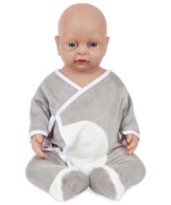 Muñeco Bebé de Silicona Realista Vollence de 18" No de