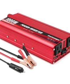 Cantonape 1000W/2000W(Peak) Convertidor de corriente DC 12V