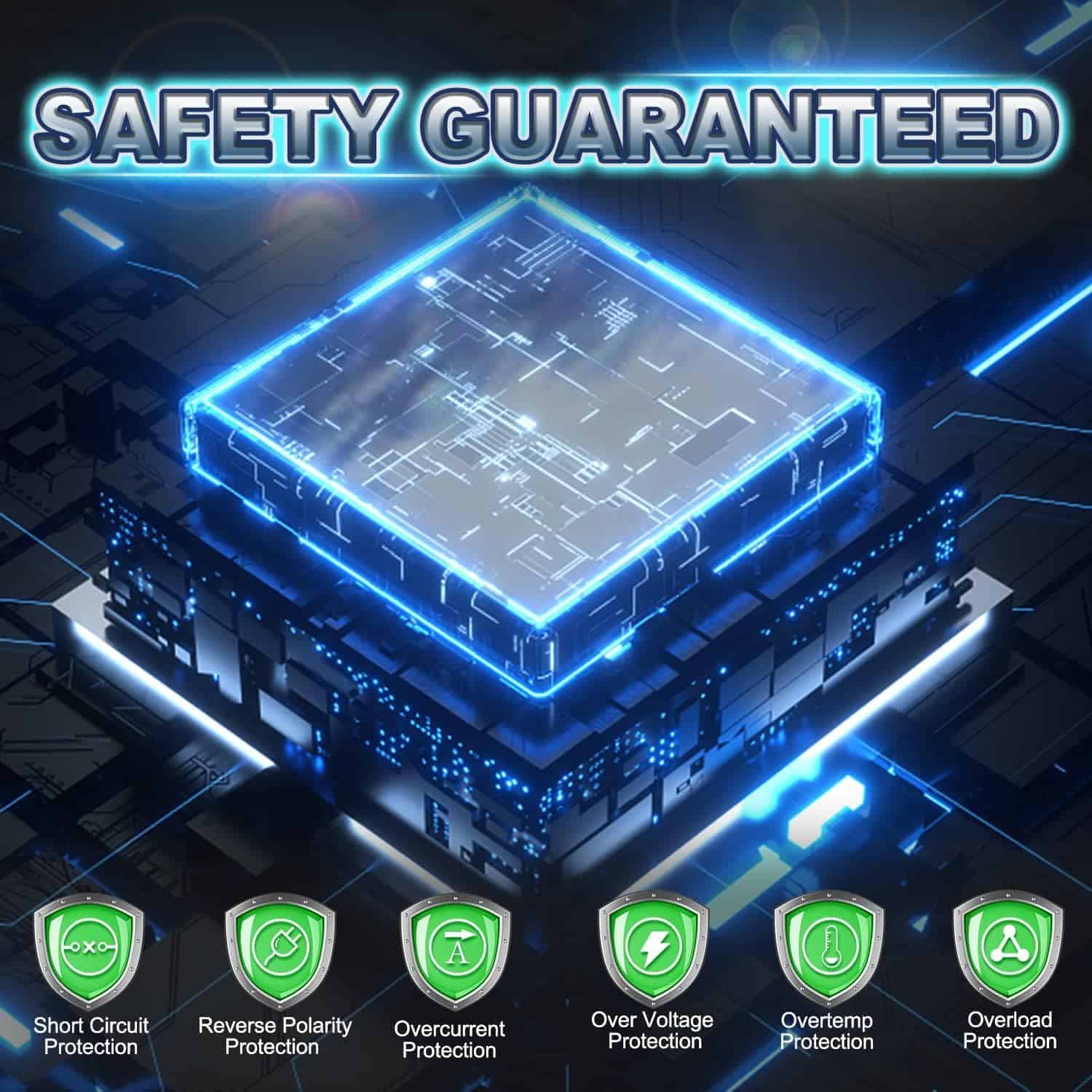 Cantonape 1000W/2000W(Peak) Convertidor de corriente DC 12V - Imagen 6